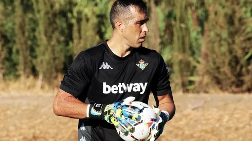 Claudio Bravo en el Real Betis.