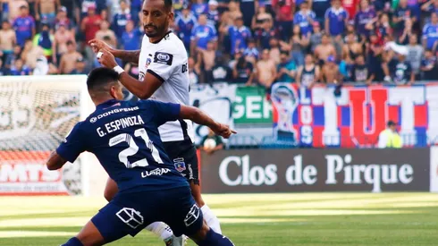 Ronald de la Fuente ante Gonzalo Espinoza en la final de la Copa Chile