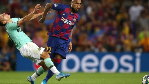 Arturo Vidal y Barcelona se enfrentaron al Inter dos veces en la última temporada, con saldo de dos victorias para los azulgrana