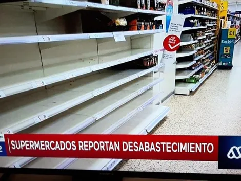 Mega se llena de críticas por imagen de "desabastecimiento"