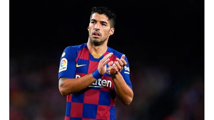 Luis Suárez en la última temporada del Barcelona