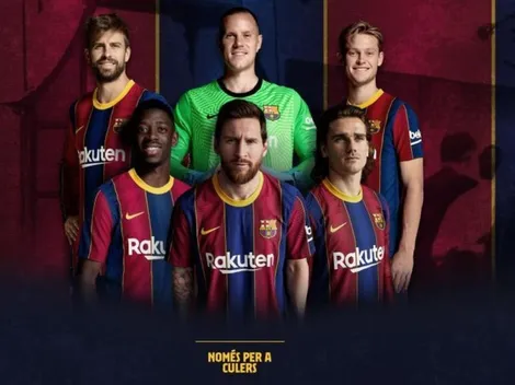 ¿Se queda? Barcelona usa imagen de Messi por primera vez