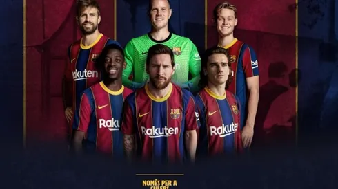 Barcelona publicó la primera imagen de Messi en medio de la polémica