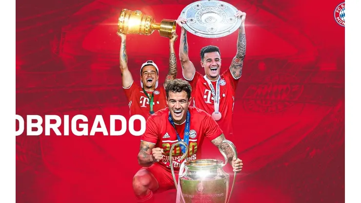 Bayern Múnich se despide de Coutinho y vuelve al Barcelona