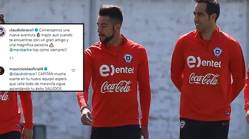 Huasito Isla no se olvida de Claudio Bravo como capitán de la Roja. Y en realidad, nadie lo ha hecho