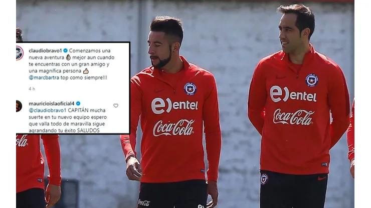 Huasito Isla no se olvida de Claudio Bravo como capitán de la Roja. Y en realidad, nadie lo ha hecho