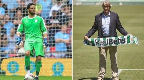 El portero chileno arribó al Betis tras su salida del Mancester City, donde jugó 4 temporadas.