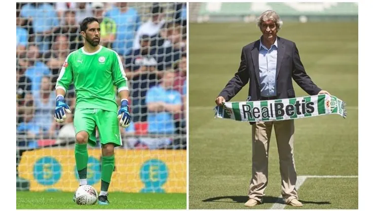 El portero chileno arribó al Betis tras su salida del Mancester City, donde jugó 4 temporadas.