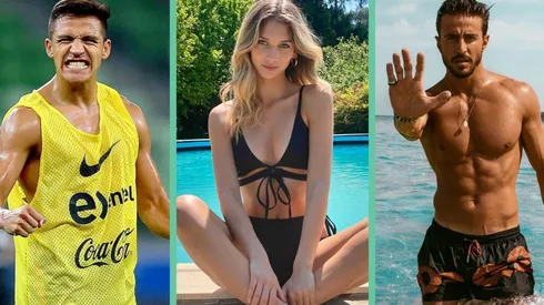 Alexis Sánchez, Anna Modler y Marco Ferri, en pleno.