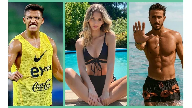 Alexis Sánchez, Anna Modler y Marco Ferri, en pleno.