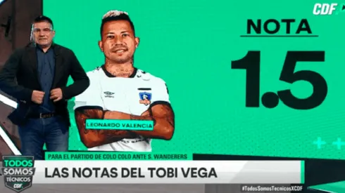 Valencia reprobó para el profe Vega.