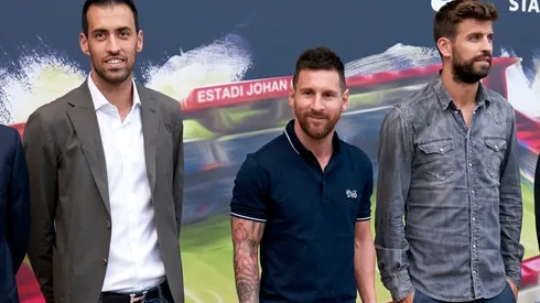 Sergio Busquets, Lionel Messi y Gerard Piqué se conocen hace veinte años, pero se han quedado en silencio ante el conflicto