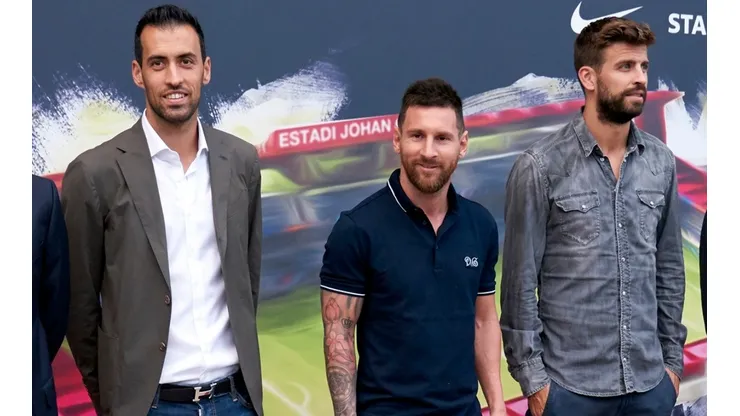 Sergio Busquets, Lionel Messi y Gerard Piqué se conocen hace veinte años, pero se han quedado en silencio ante el conflicto