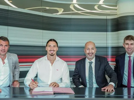 Zlatan Ibrahimovic extiende su contrato con el AC Milán