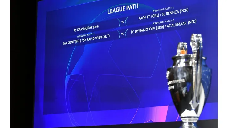 Este martes la UEFA definió los cruces de la tercera ronda de Liga de Campeones.