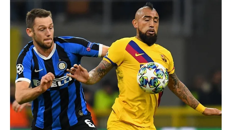 Arturo Vidal derrotó dos veces al Inter de Milán con la camiseta de Barcelona en la última edición de la Champions League