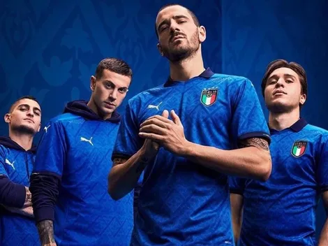 Fotos: Italia presenta su nueva camiseta y saca aplausos