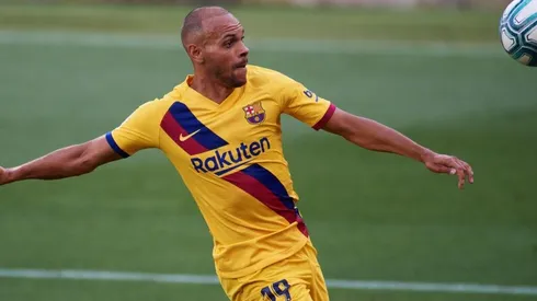 El delantero danés niega ofertas de otros clubes y asegura que se quiere quedar en Barcelona.