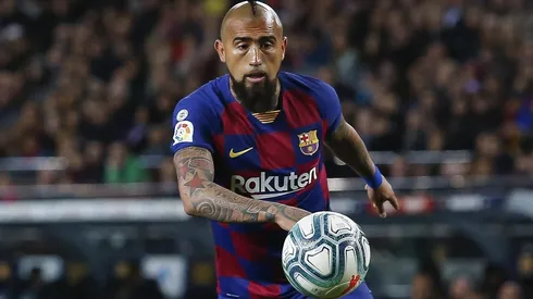 Vidal en el Barcelona.