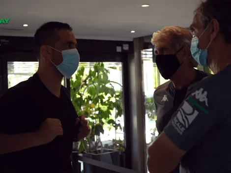 Bravo se integró al Betis y lo recibe Pellegrini