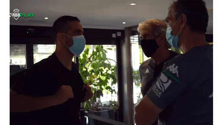 Bravo y su primer encuentro con Pellegrini en el Betis.