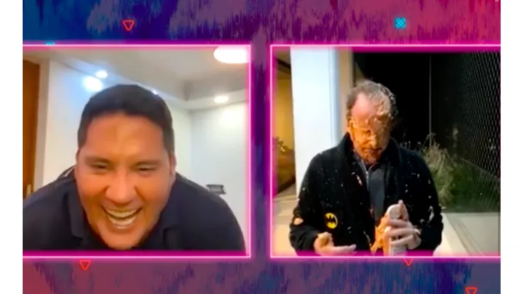 La particular escena que se vivió entre Pancho Saavedra, Stefan Kramer y el ketchup.