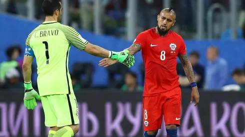 Arturo Vidal no será más amigo de Claudio Bravo