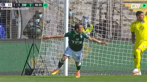 Sebastián Ubilla puso la igualdad para Wanderers