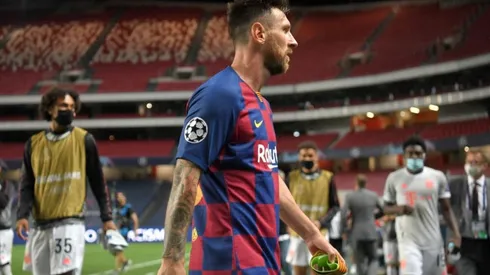 Lionel Messi se quiere ir de Barcelona