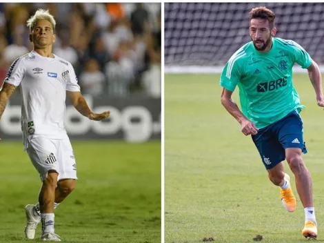 Flamengo visita al Santos con Mauricio Isla entre los citados: Hora y TV