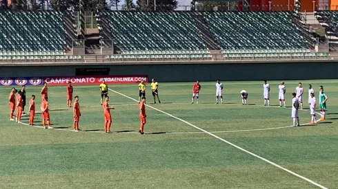 Copiapó y Cobreloa hicieron un minuto de silencio en memoria de las víctimas del covid-19