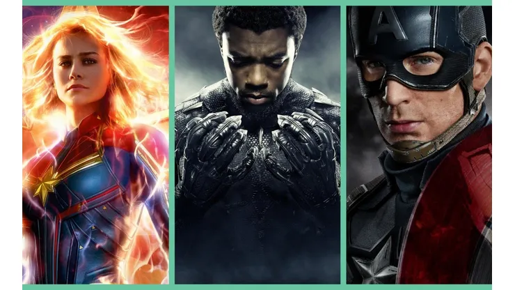 La Capitana Marvel, Hulk y el Capitán América estuvieron entre los Avengers que despidieron a Black Panther.