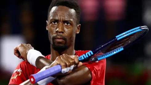 Gael Monfils celebra en la ATP como Black Panther
