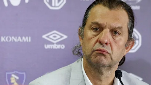 Aníbal Mosa en conferencia de prensa