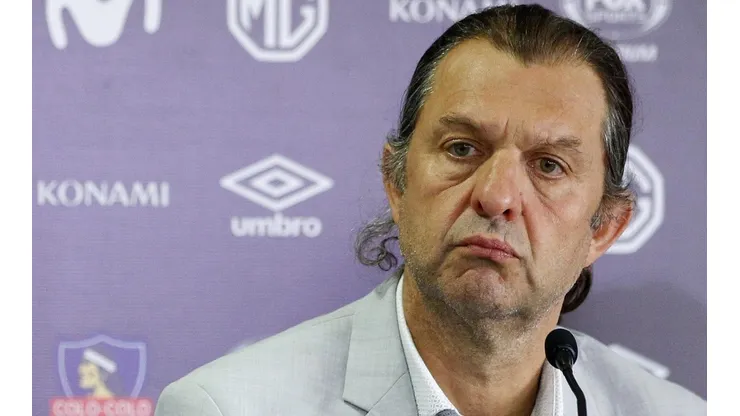 Aníbal Mosa en conferencia de prensa