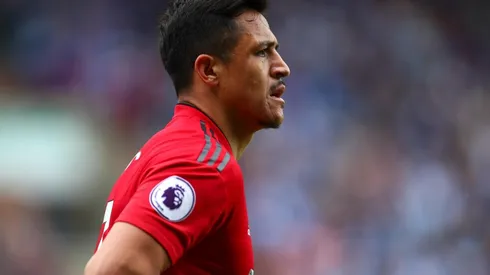 Alexis Sánchez en el Manchester United