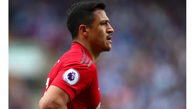 Alexis Sánchez en el Manchester United