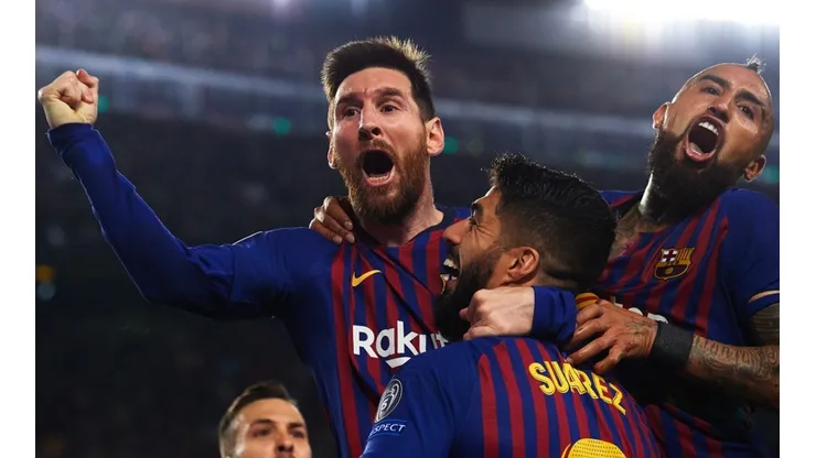 Lionel Messi, Luis Suárez y Arturo Vidal fueron parte importante del Barcelona en los últimos dos años