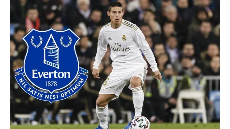 James tiene acuerdo con Everton.