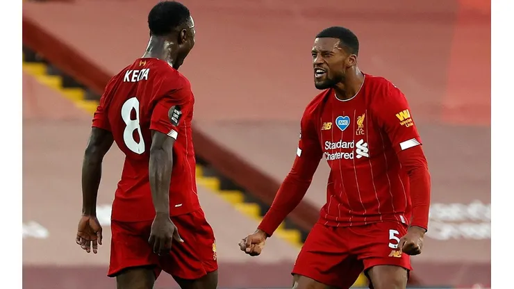 Wijnaldum es uno de los fichajes que trabaja el equipo culé para la temporada.