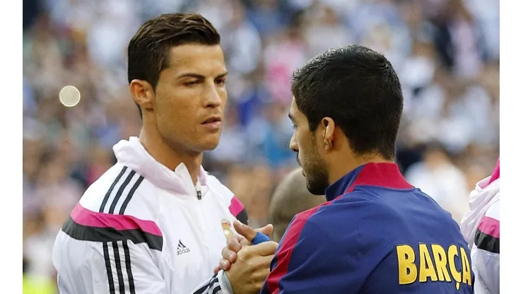 Cristiano Ronaldo y Luis Suárez en un clásico español