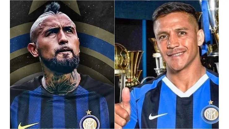 Los chilenos sueñan con Arturo Vidal y Alexis Sánchez juntos en el Inter de Milán