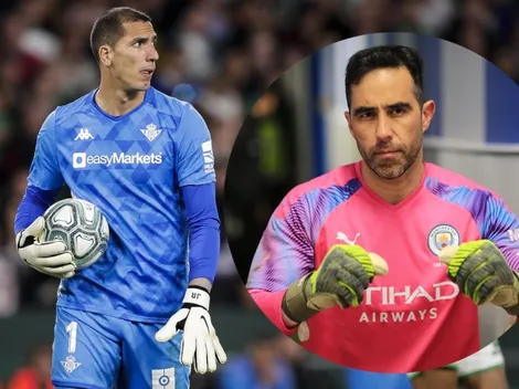 Arquero del Betis le da la bienvenida y "advierte" a Bravo