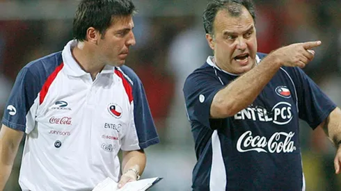 Berizzo también tuvo palabras sobre compartir camarín con Marcelo Salas.