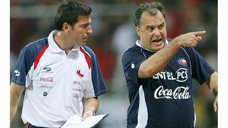 Berizzo también tuvo palabras sobre compartir camarín con Marcelo Salas.