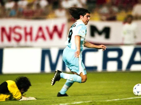 El Matador se luce con saludo en italiano a los hinchas de la Lazio