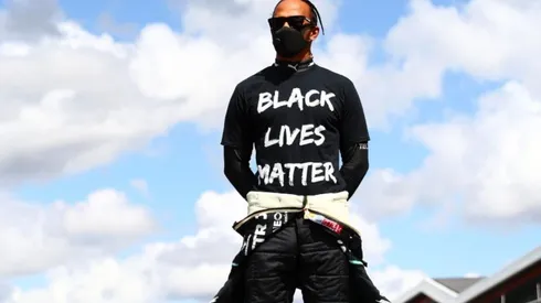 Lewis Hamilton se ha mostrado muy activo contra el racismo.