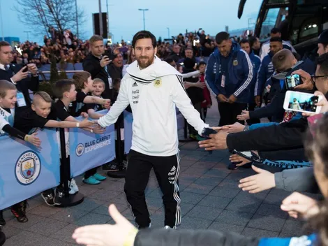 Pellegrini le recomienda a Messi el Manchester City