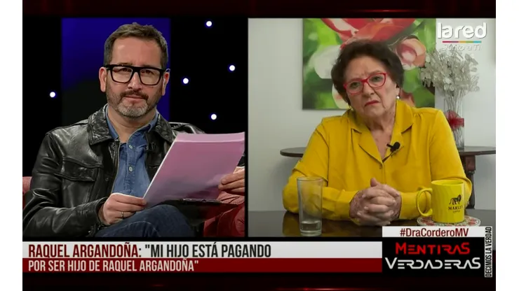 La Dra. Cordero tuvo su aparición semanal en el programa "Mentiras Verderas", para hablar de Raquel Argandoña.