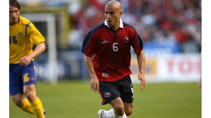 Kike Acuña en la selección chilena.